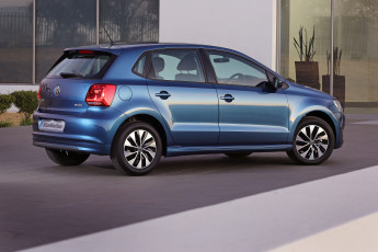 Картинка автомобили volkswagen синий 2014г typ 6r za-spec bluemotion polo