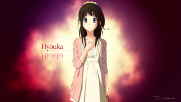 Картинка аниме hyouka девушка