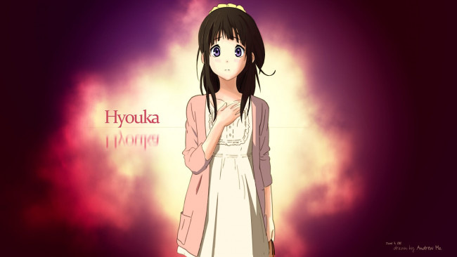 Обои картинки фото аниме, hyouka, девушка