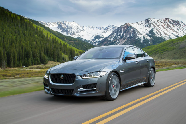 Обои картинки фото автомобили, jaguar, 2017г, xe, 35t, r-sport, north, america