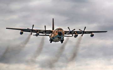 Картинка c-130+hercules авиация военно-транспортные+самолёты транспорт