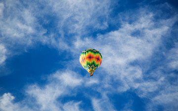 Картинка авиация воздушные+шары полет