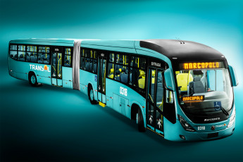 Картинка автомобили автобусы marcopolo