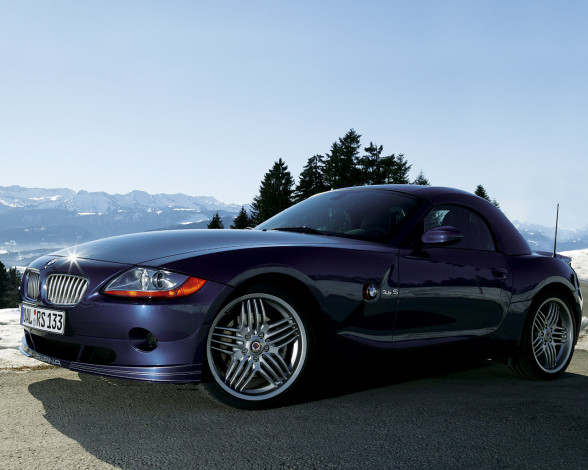Обои картинки фото alpina, roadster, автомобили, bmw