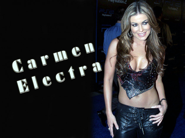 Обои картинки фото Carmen Electra, девушки