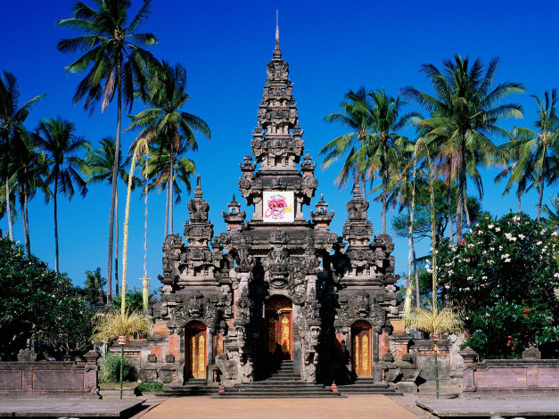 Обои картинки фото art, center, bali, indonesia, города, исторические, архитектурные, памятники