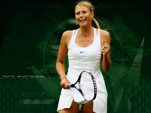 Обои картинки фото maria, sharapova, спорт, теннис