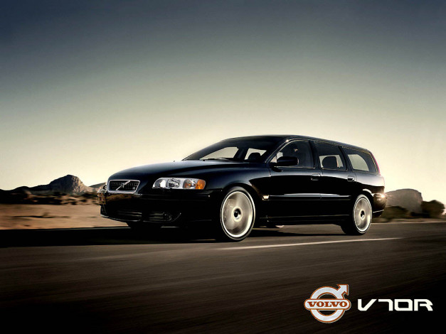 Обои картинки фото volvo, v70r, автомобили