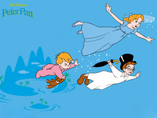 обоя мультфильмы, peter, pan