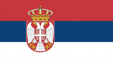 Картинка сербия разное флаги гербы двуглавый орел белый синий красный