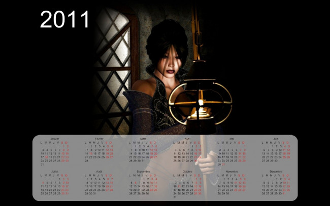 Обои картинки фото календари, 3д, графика, девушка