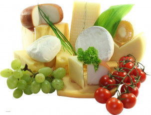 Картинка еда сырные изделия овощи сыры