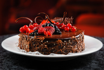 Картинка еда пирожные кексы печенье ягоды тортик
