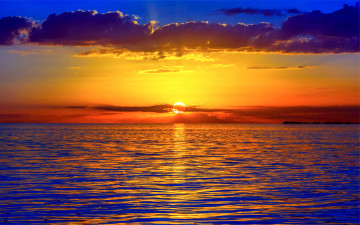 Картинка evening glory природа восходы закаты вечер закат океан