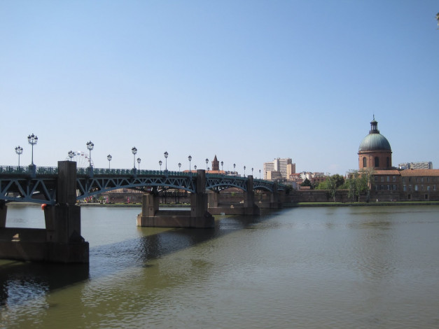 Обои картинки фото города, мосты, река, мост
