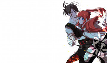 Картинка аниме re +zero+kara+hajimeru+isekai+seikatsu парень рыцари девушка мечники