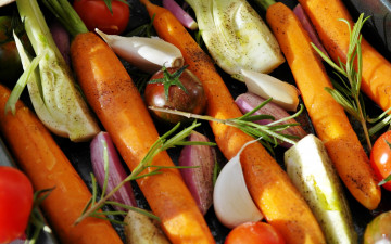 Картинка еда овощи морковь лук чеснок помидоры