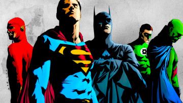 Картинка рисованное комиксы арт лига справедливости супергерой