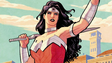 Картинка рисованное комиксы марвел постоянного тока супергерой чудо-женщина