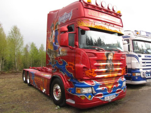 Картинка автомобили scania