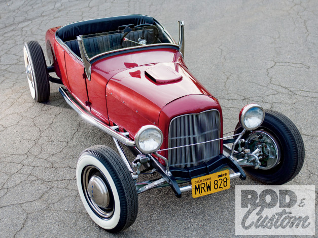 Обои картинки фото 1927, ford, roadster, автомобили, custom, classic, car