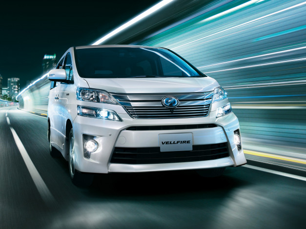 Обои картинки фото toyota, vellfire, hybrid, zr, edition, 4wd, автомобили