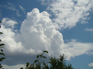 обоя облака, природа