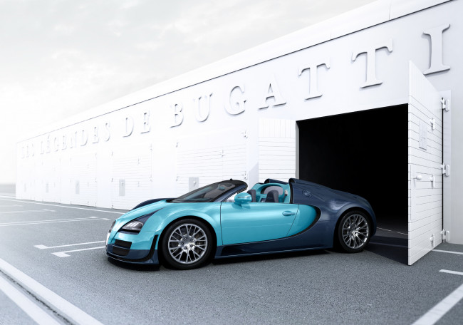 Обои картинки фото 2013, bugatti, veyron, 16, grand, spor, vitesse, legend, автомобили, гараж