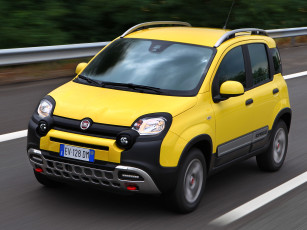 Картинка автомобили fiat желтый 2014г 319 cross panda