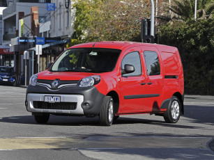 Картинка автомобили renault красный 2014г au post z-e maxi kangoo