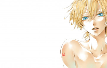 Картинка аниме vocaloid блондин взгляд арт мужчина kagamine len