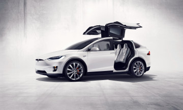 Картинка автомобили tesla 2015г p90d model x