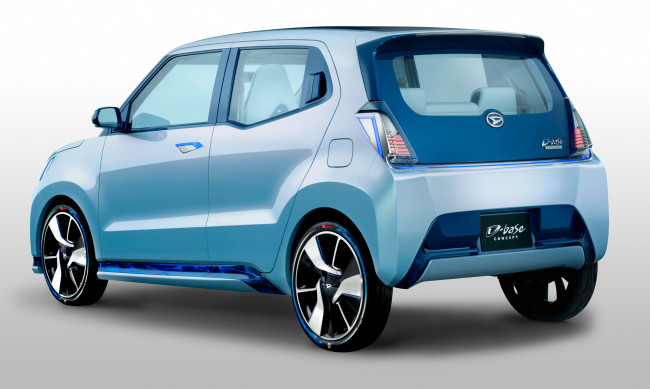 Обои картинки фото автомобили, 3д, 2015г, concept, d-base, daihatsu