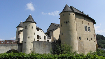 обоя chateau de bourglinster, luxembourg, города, - дворцы,  замки,  крепости, chateau, de, bourglinster