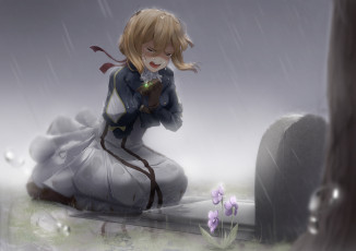 Картинка аниме violet+evergarden девушка