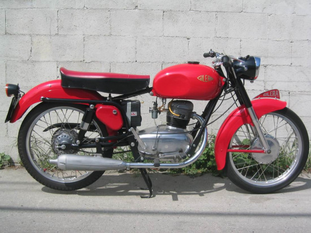 Обои картинки фото gilera, sport, 1954, мотоциклы