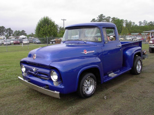 Картинка 1956 ford pickup classic автомобили