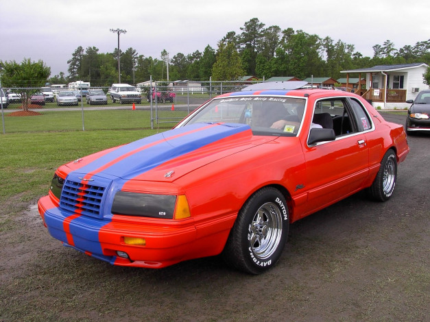 Обои картинки фото 1985, ford, thunderbird, classic, автомобили