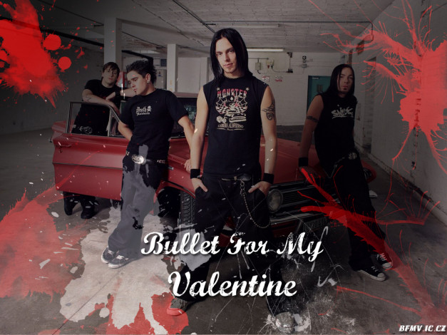 Обои картинки фото bullets13, музыка, bullet, for, my, valentine