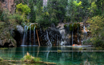 Картинка природа водопады уступ водопад озеро