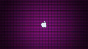 Картинка компьютеры apple фон логотип сетка яблоко