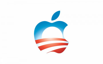 Картинка компьютеры apple яблоко фон логотип
