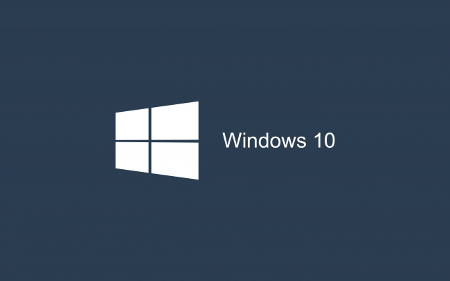 Обои картинки фото компьютеры, windows 10, фон, логотип