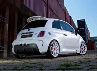 обоя fiat zender abarth-500 corsa stradale concept 2013, автомобили, fiat, abarth-500, corsa, stradale, concept, zender, 2013