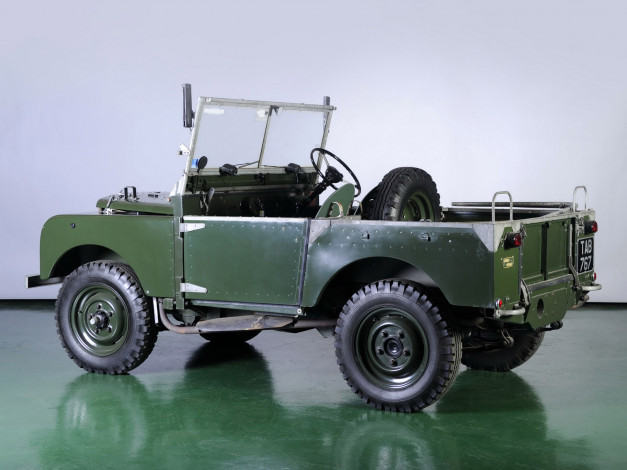 Обои картинки фото land-rover 80 prototype 1947, автомобили, land-rover, 80, concept, 1947, prototype