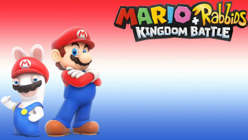 обоя mario   rabbids kingdom battle, видео игры, персонажи