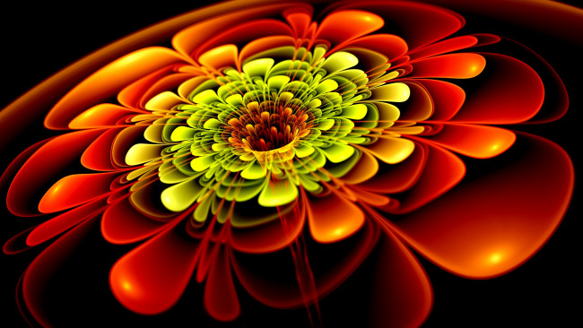 Обои картинки фото 3д графика, цветы , flowers, узор, фон, цвет