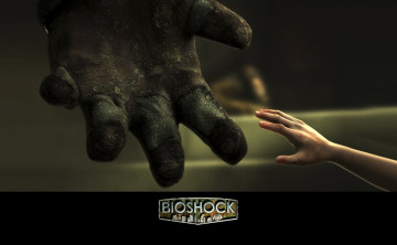 обоя видео игры, bioshock, руки
