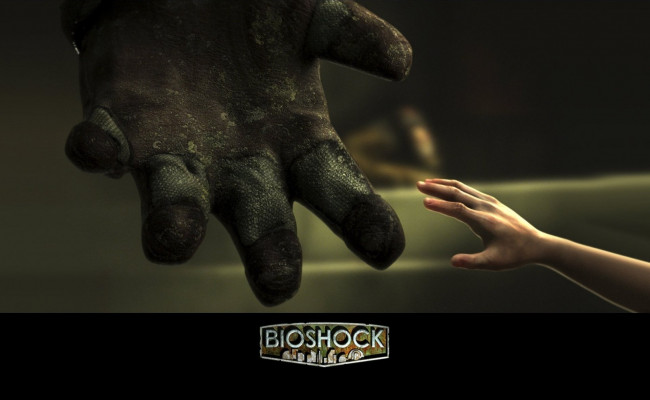 Обои картинки фото видео игры, bioshock, руки