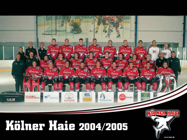 Обои картинки фото kolner, haie, 2005, спорт, хоккей